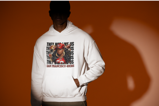 Football Hoodies 2X - 4X (3-5 Colors/Glitter/Metallic/Holographic/Print/Sublimation)